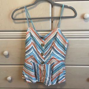 striped tank top
